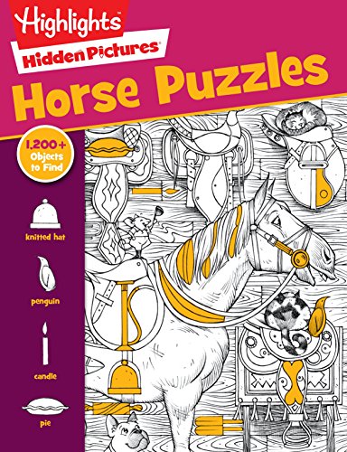 Book Cover Horse Puzzles (Highlights™ Hidden Pictures®)