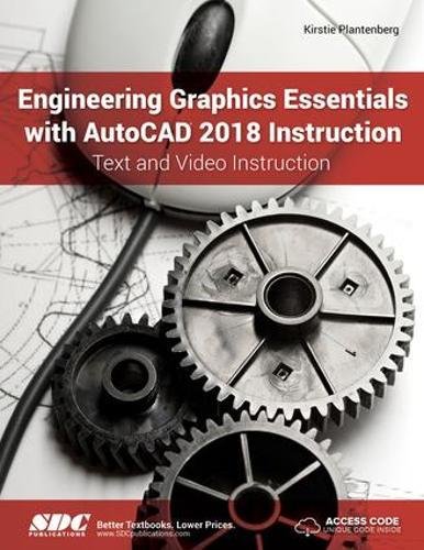 Book Cover Engineering Graphics Essentials with AutoCAD 2018 Instruction