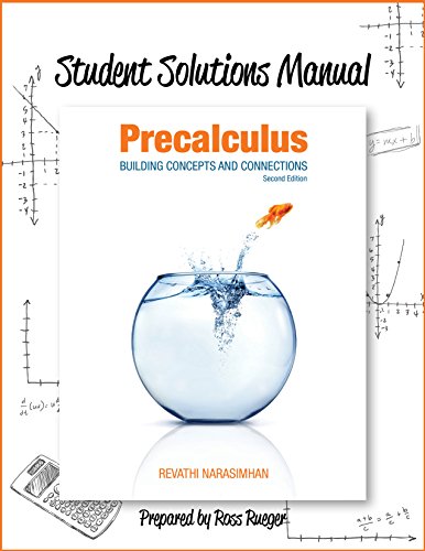 Book Cover Student Solutions Manual for Precalculus