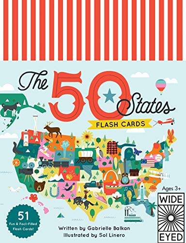 Book Cover The 50 States - Flashcards