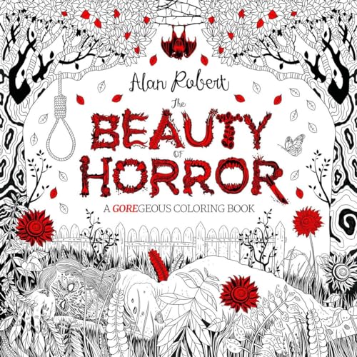 Book Cover The Beauty of Horror 1: A GOREgeous Coloring Book