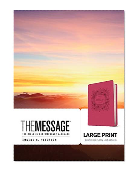 Book Cover The Message Large Print: The Bible in Contemporary Language