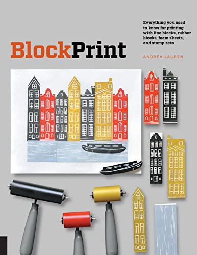 Book Cover Block Print: Everything you need to know for printing with lino blocks, rubber blocks, foam sheets, and stamp sets