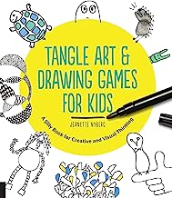 Book Cover Tangle Art and Drawing Games for Kids: A Silly Book for Creative and Visual Thinking