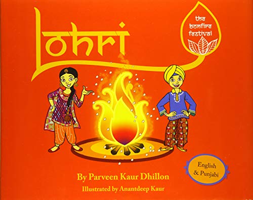 Book Cover Lohri: The Bonfire Festival (English and Punjabi Edition)