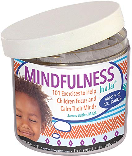 Book Cover Mindfulness in a Jar: 101 Exercises to Help Children Focus and Calm Their Minds (CARDS)