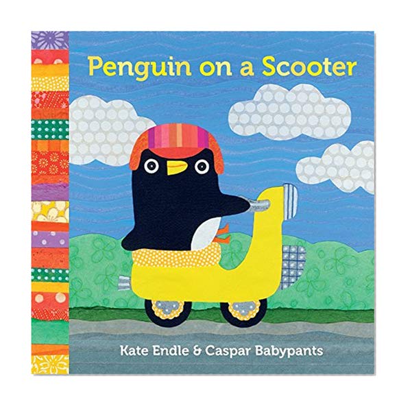 Book Cover Penguin on a Scooter