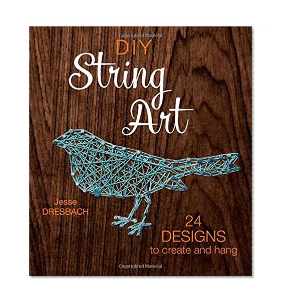 Book Cover DIY String Art: 24 Designs to Create and Hang