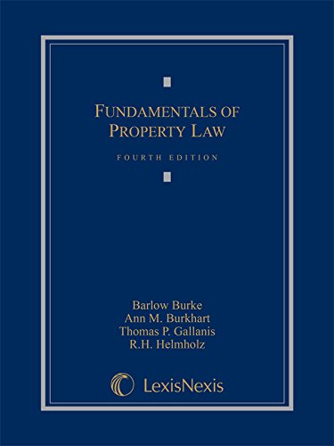 Book Cover Fundamentals of Property Law (2015)