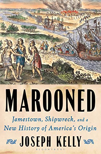 Book Cover Marooned: Jamestown, Shipwreck, and a New History of Americaâ€™s Origin