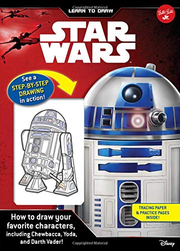 Book Cover Learn to Draw Star Wars: How to draw your favorite characters, including Chewbacca, Yoda, and Darth Vader! (Licensed Learn to Draw)