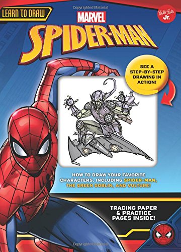 Book Cover Learn to Draw Marvel Spider-Man: How to draw your favorite characters, including Spider-Man, the Green Goblin, and Vulture! (Licensed Learn to Draw)