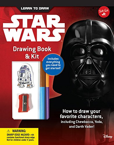 Book Cover Learn to Draw Star Wars Drawing Book & Kit: Includes everything you need to get started! How to draw your favorite characters, including Chewbacca, Yoda, and Darth Vader! (Licensed Learn to Draw)