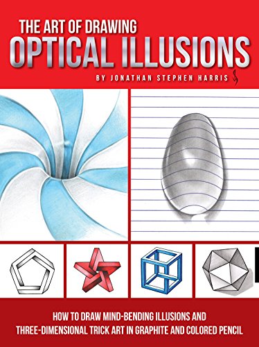 Book Cover The Art of Drawing Optical Illusions: How to draw mind-bending illusions and three-dimensional trick art in graphite and colored pencil (Art Of...techniques)