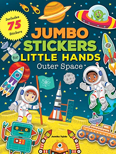 Book Cover Jumbo Stickers for Little Hands: Outer Space: Includes 75 Stickers