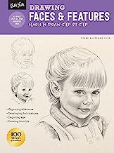 Book Cover Drawing: Faces & Features: Learn to draw step by step (How to Draw & Paint)