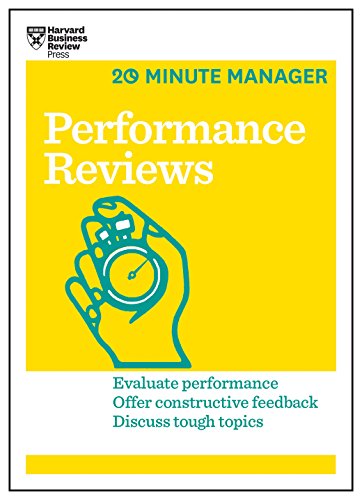 Book Cover Performance Reviews (HBR 20-Minute Manager Series)