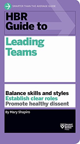 Book Cover HBR Guide to Leading Teams (HBR Guide Series)