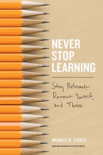 Book Cover Never Stop Learning: Stay Relevant, Reinvent Yourself, and Thrive