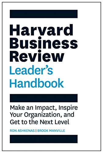 Book Cover Harvard Business Review Leader's Handbook: Make an Impact, Inspire Your Organization, and Get to the Next Level