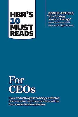 Book Cover HBR's 10 Must Reads for CEOs (with bonus article 