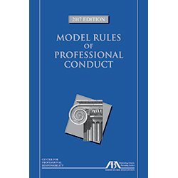 Book Cover Model Rules of Professional Conduct, 2017