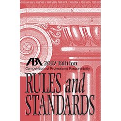 Book Cover Compendium of Professional Responsibility Rules and Standards