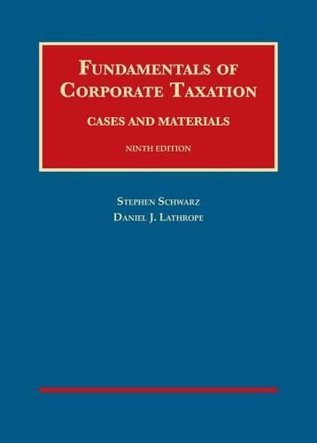 Book Cover Fundamentals of Corporate Taxation (University Casebook Series)