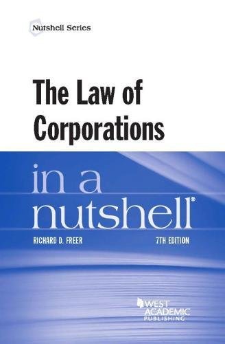 Book Cover The Law of Corporations in a Nutshell (Nutshells)
