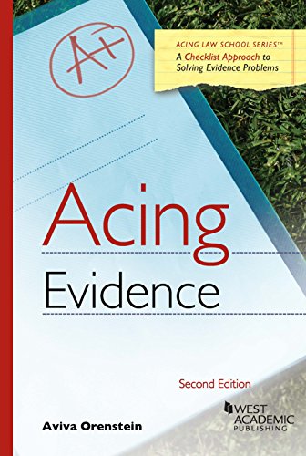 Book Cover Acing Evidence (Acing Series)