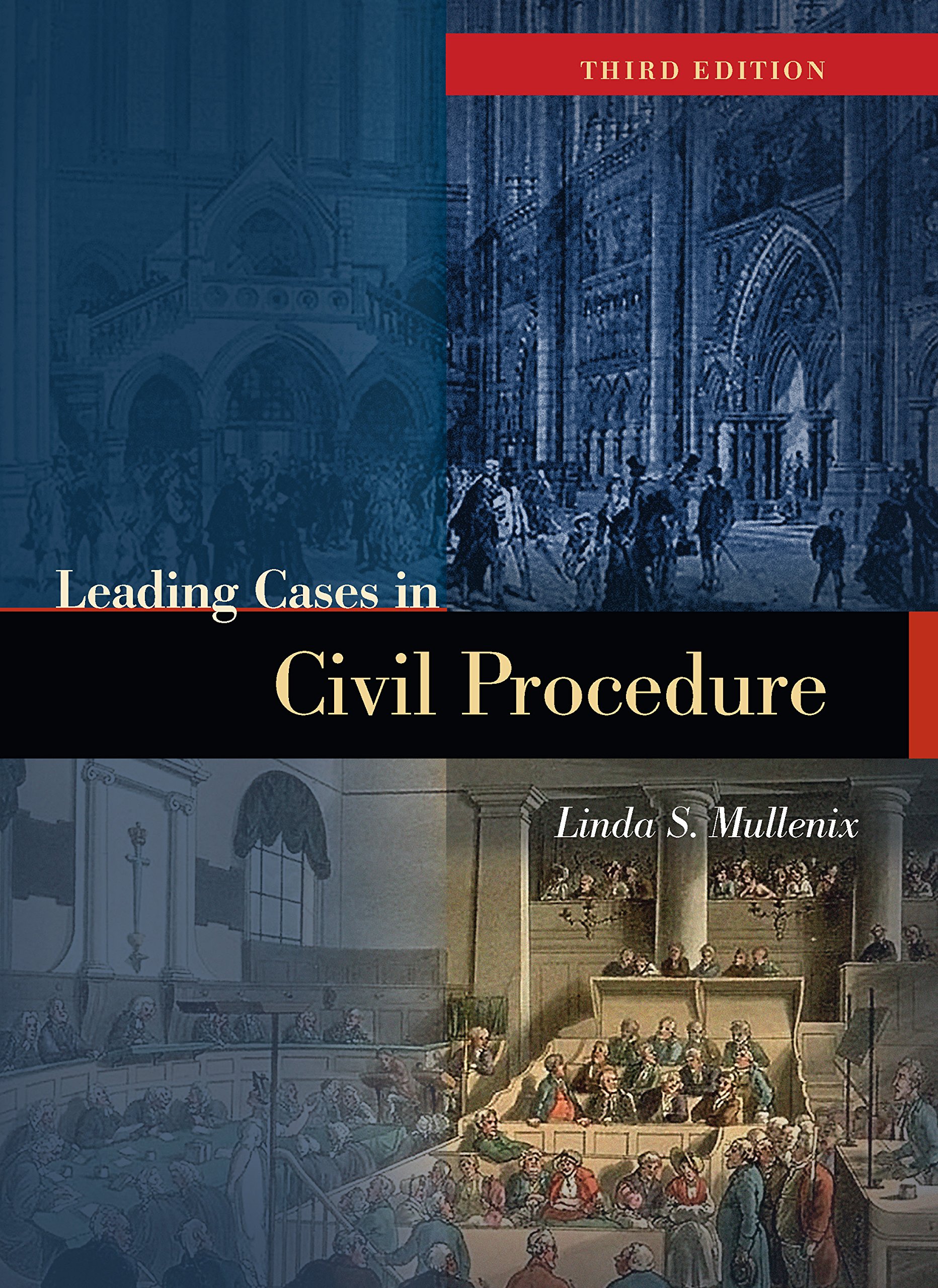 Book Cover Leading Cases in Civil Procedure (American Casebook Series)