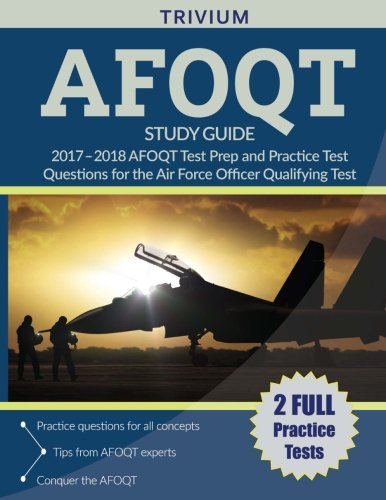 Book Cover AFOQT Study Guide 2017-2018: AFOQT Test Prep and Practice Test Questions for the Air Force Officer Qualifying Test
