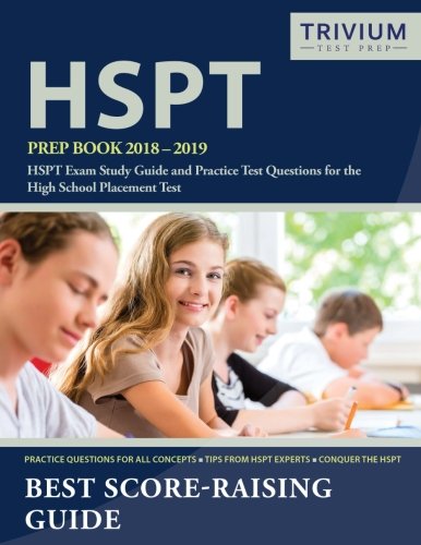 Book Cover HSPT Prep Book 2018-2019: HSPT Exam Study Guide and Practice Test Questions for the High School Placement Test