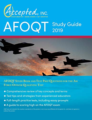 Book Cover AFOQT Study Guide 2019: AFOQT Study Book and Test Prep Questions for the Air Force Officer Qualifying Test