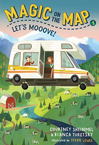 Book Cover Magic on the Map #1: Let's Mooove!