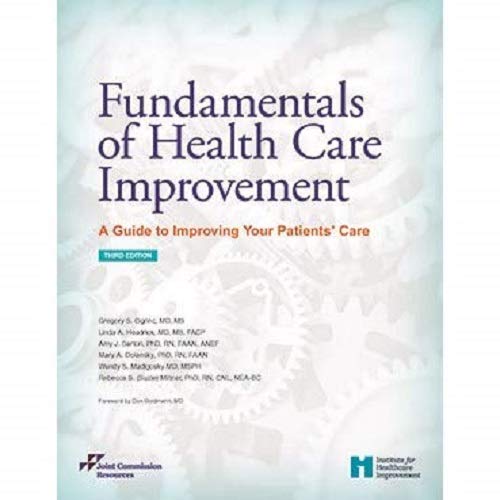 Book Cover Fundamentals of Health Care Improvement: A Guide to Improving Your Patients' Care