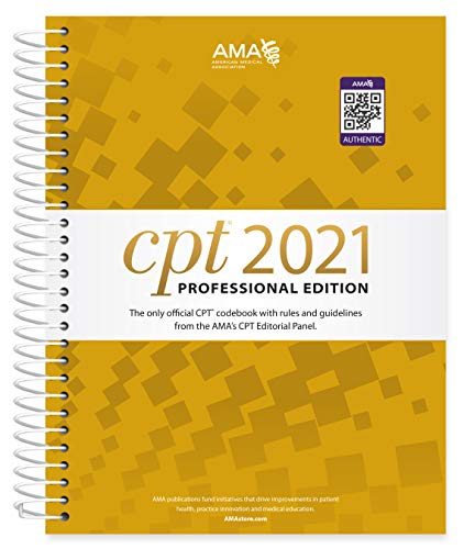 Book Cover CPT 2021 Professional Edition (CPT / Current Procedural Terminology (Professional Edition))