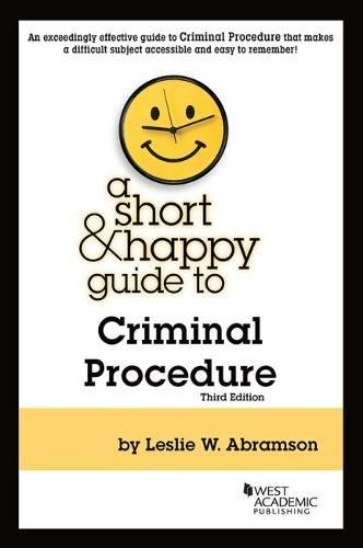 Book Cover A Short & Happy Guide to Criminal Procedure (Short & Happy Guides)