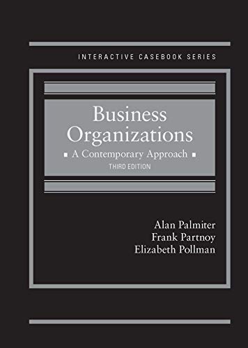 Book Cover Business Organizations: A Contemporary Approach - CasebookPlus (Interactive Casebook Series)