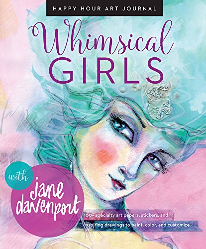 Book Cover Whimsical Girls (Happy Hour Art Journal)