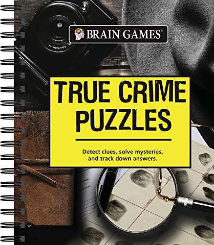 Book Cover Brain Games - True Crime Puzzles