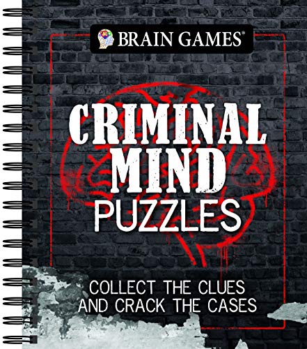 Book Cover Brain Games - Criminal Mind Puzzles: Collect The Clues And Crack The Cases