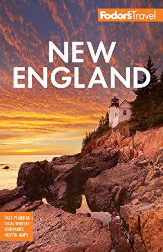 Book Cover Fodor's New England: with the Best Fall Foliage Drives & Scenic Road Trips (Full-color Travel Guide)