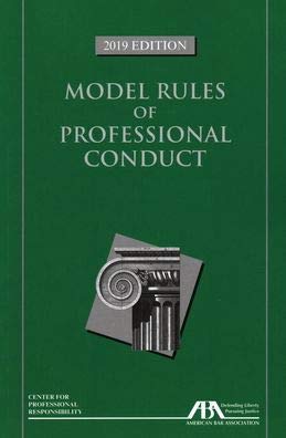 Book Cover Model Rules of Professional Conduct