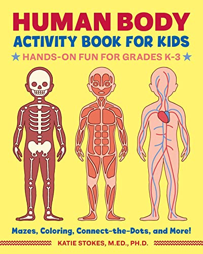 Book Cover Human Body Activity Book for Kids: Hands-On Fun for Grades K-3