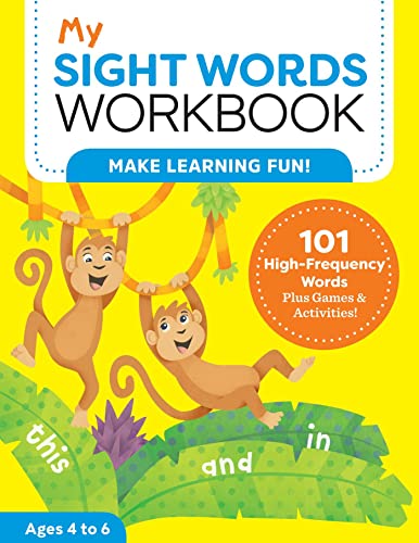 Book Cover My Sight Words Workbook: 101 High-Frequency Words Plus Games & Activities! (My Workbooks)