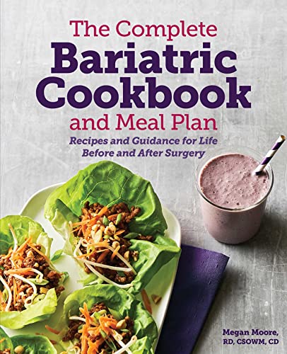 Book Cover The Complete Bariatric Cookbook and Meal Plan: Recipes and Guidance for Life Before and After Surgery