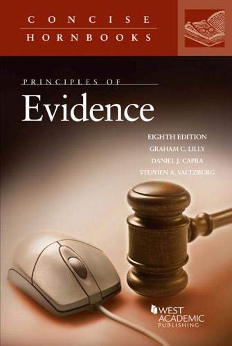 Book Cover Principles of Evidence (Concise Hornbook Series)