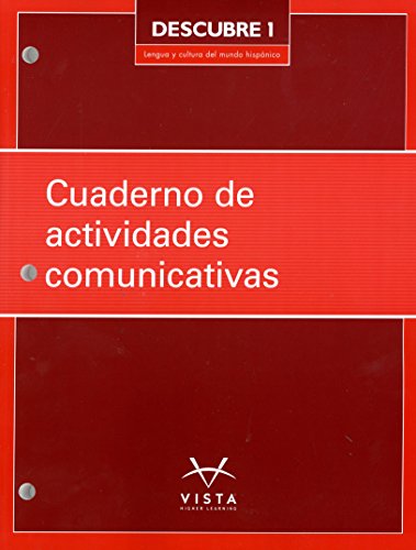 Book Cover Descubre 2017 L1 Cuaderno de actividades comunicativas