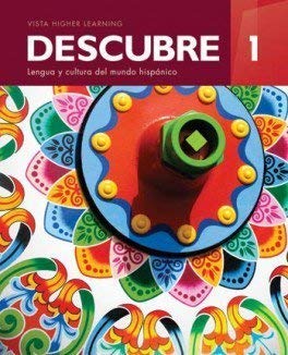 Book Cover Descubre 2017 L1 Student Edition w/ Supersite Plus (vTxt) Code